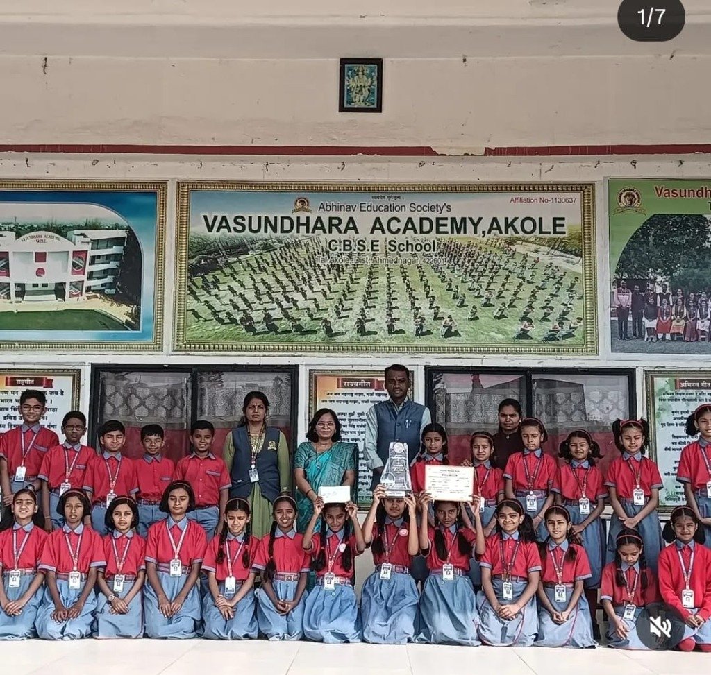 Vasundhara Academy students